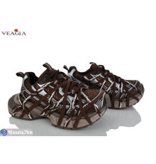 Кросівки жіночі на весну/осінь (8 пар р.36-40) коричневий  "Veagia-ADA"