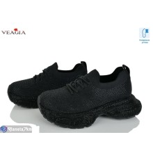 Кросівки жіночі на літо (6 пар р.37-42) чорний  "Veagia-ADA"