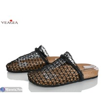 Шлепки жіночі на літо (8 пар р.36-40) чорний  "Veagia-ADA"