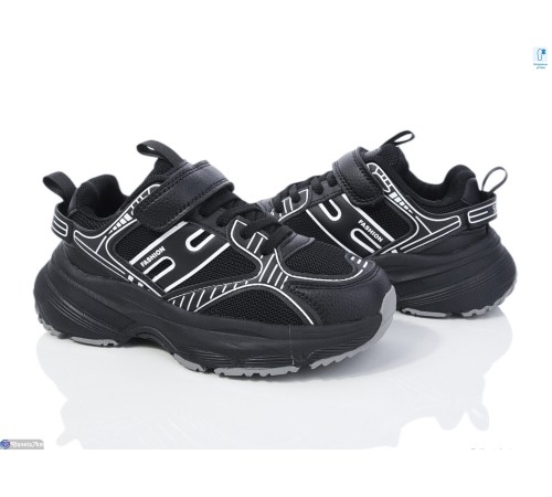 Дитячі кросівки на весну/осінь (8 пар р.32-37) чорний  "Normashoes"