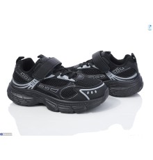 Дитячі кросівки на весну/осінь (8 пар р.33-38) чорний  "Normashoes"