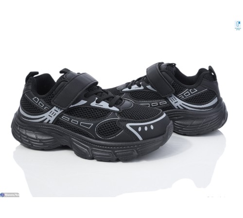 Дитячі кросівки на весну/осінь (8 пар р.33-38) чорний  "Normashoes"