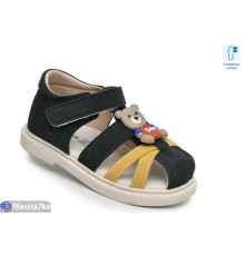 Дитячі босоніжки на літо (8 пар р.23-28) чорний  "Normashoes"