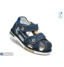 Сандалі дитячі на літо (8 пар р.21-26) синій  "Normashoes"