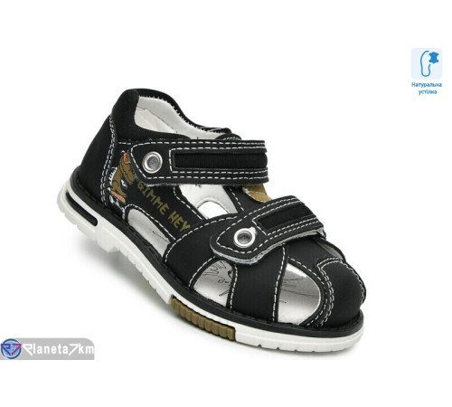 Сандалі дитячі на літо (8 пар р.21-26) чорний  "Normashoes"