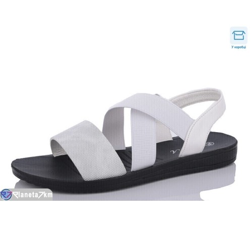 Босоніжки жіночі на літо (8 пар р.36-41) білий  "Normashoes"