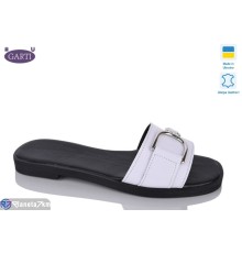 Шлепки жіночі на літо (6 пар р.36-40) білий  "Garti"