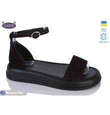 Босоніжки жіночі на літо (6 пар р.36-40) коричневий  "Garti"