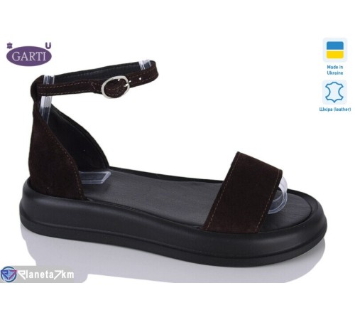 Босоніжки жіночі на літо (6 пар р.36-40) коричневий  "Garti"