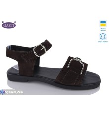Босоніжки жіночі на літо (6 пар р.36-40) коричневий  "Garti"