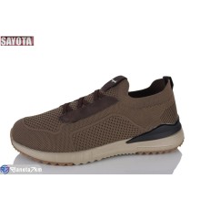 Кросівки чоловічі на літо (8 пар р.41-45) коричневий  "Sayota"