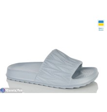 Шлепки жіночі на літо (8 пар р.36-41) сірий  "MURMUR"