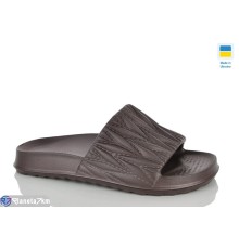 Шлепки жіночі на літо (8 пар р.36-41) коричневий  "MURMUR"