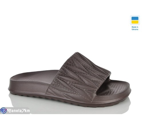 Шлепки жіночі на літо (8 пар р.36-41) коричневий  "MURMUR"