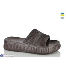 Шлепки жіночі на літо (8 пар р.36-41) коричневий  "MURMUR"