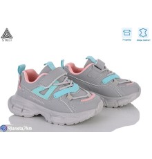 Дитячі кросівки на весну/осінь (8 пар р.26-31) сірий  "STILUS"