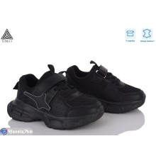 Дитячі кросівки на весну/осінь (8 пар р.26-31) чорний  "STILUS"