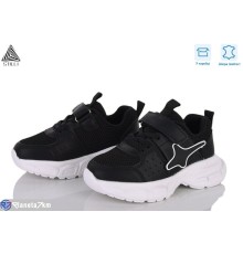 Дитячі кросівки на весну/осінь (8 пар р.26-31) чорний  "STILUS"