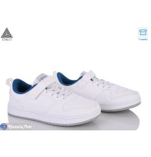 Дитячі кросівки на весну/осінь (8 пар р.32-37) білий  "STILUS"