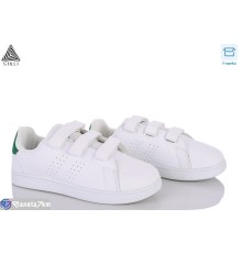 Дитячі кросівки на весну/осінь (8 пар р.32-37) білий  "STILUS"