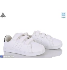 Дитячі кросівки на весну/осінь (8 пар р.32-37) білий  "STILUS"