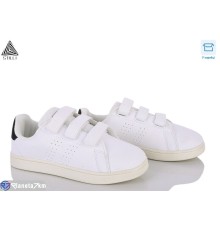 Дитячі кросівки на весну/осінь (8 пар р.32-37) білий  "STILUS"