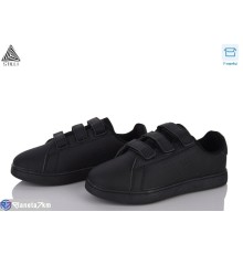 Дитячі кросівки на весну/осінь (8 пар р.32-37) чорний  "STILUS"