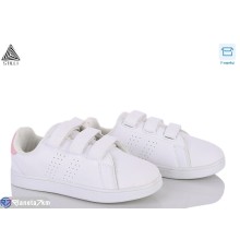 Дитячі кросівки на весну/осінь (8 пар р.32-37) білий  "STILUS"
