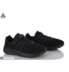 Дитячі кросівки на весну/осінь (8 пар р.32-37) чорний  "STILUS"