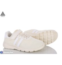 Дитячі кросівки на весну/осінь (8 пар р.32-37) бежевий  "STILUS"