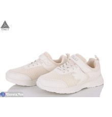 Дитячі кросівки на весну/осінь (8 пар р.32-37) бежевий  "STILUS"