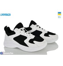 Кросівки жіночі на весну/осінь (6 пар р.37-41) чорний  "LEOBAZA"