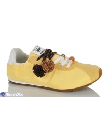 Кросівки жіночі на весну/осінь (8 пар р.36-41) жовтий  "VIOLA"