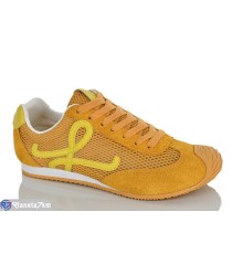 Кросівки жіночі на весну/осінь (8 пар р.36-41) жовтий  "VIOLA"