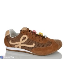 Кросівки жіночі на весну/осінь (8 пар р.36-41) коричневий  "VIOLA"