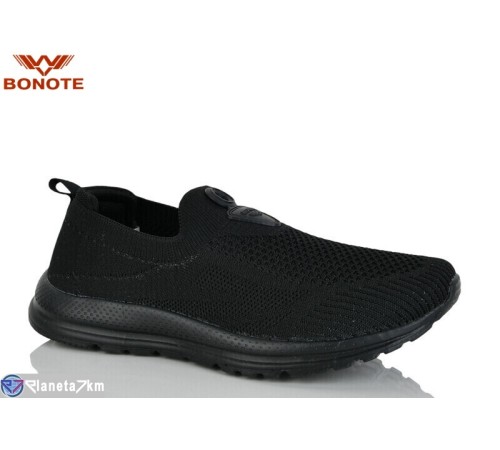 Кросівки на літо (8 пар р.36-41) чорний  "Bonote"