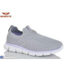 Кросівки жіночі на літо (8 пар р.36-41) сірий  "Bonote"