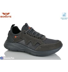 Кросівки чоловічі на літо (8 пар р.41-46) сірий  "Bonote"