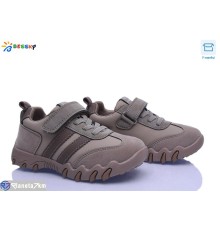 Дитячі кросівки на весну/осінь (8 пар р.27-32) коричневий  "Bessky-Kellaifeng"