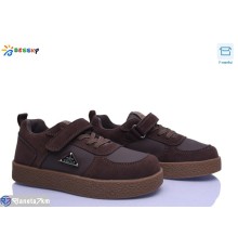 Дитячі кросівки на весну/осінь (8 пар р.31-36) коричневий  "Bessky-Kellaifeng"