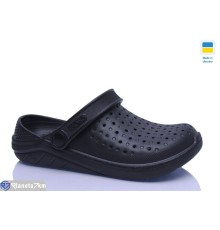 Кроки дитячі на літо (6 пар р.36-40) чорний  "LOTTOS"