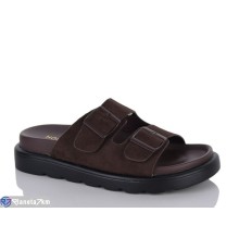 Шлепки жіночі на літо (8 пар р.36-41) коричневий  "Belossa"