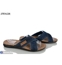 Шлепки чоловічі на літо (6 пар р.43-47) синій  "Spencer"