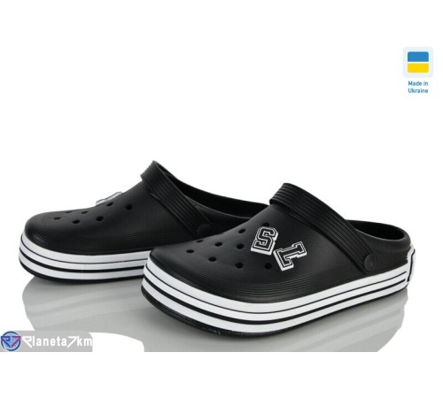 Кроки дитячі на літо (8 пар р.37-41) чорний  "LEO"