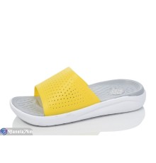 Шлепки жіночі на літо (8 пар р.36-41) жовтий  "LULI"