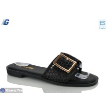 Шлепки жіночі на літо (8 пар р.36-41) чорний  "Navigator"