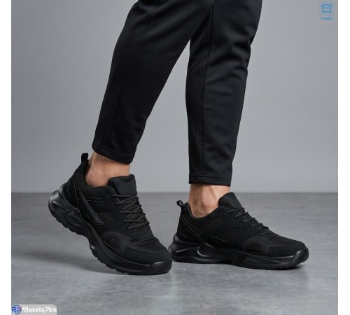 Кросівки чоловічі на весну/осінь (8 пар р.40-45) чорний  "KULIBABA"