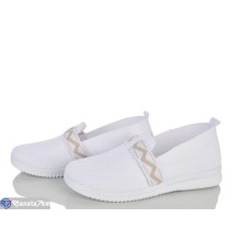 Сліпони жіночі на літо (8 пар р.36-41) білий  "Mirella"