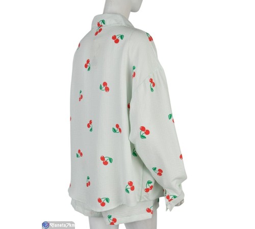 Жіночий костюм на літо (4 шт. р.сетка M-2XL) зелений  "Mirella"