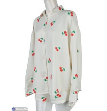 Жіночий костюм на літо (4 шт. р.сетка M-2XL) білий  "Mirella"